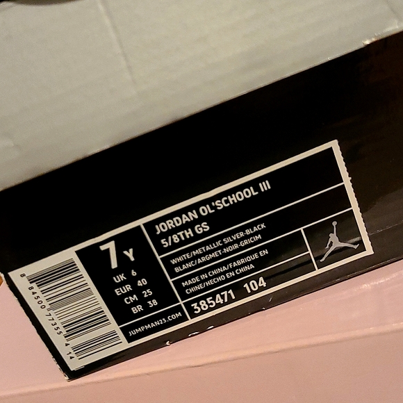 Jordan Ol' School III 5/8TH GS - Picture 8 of 9